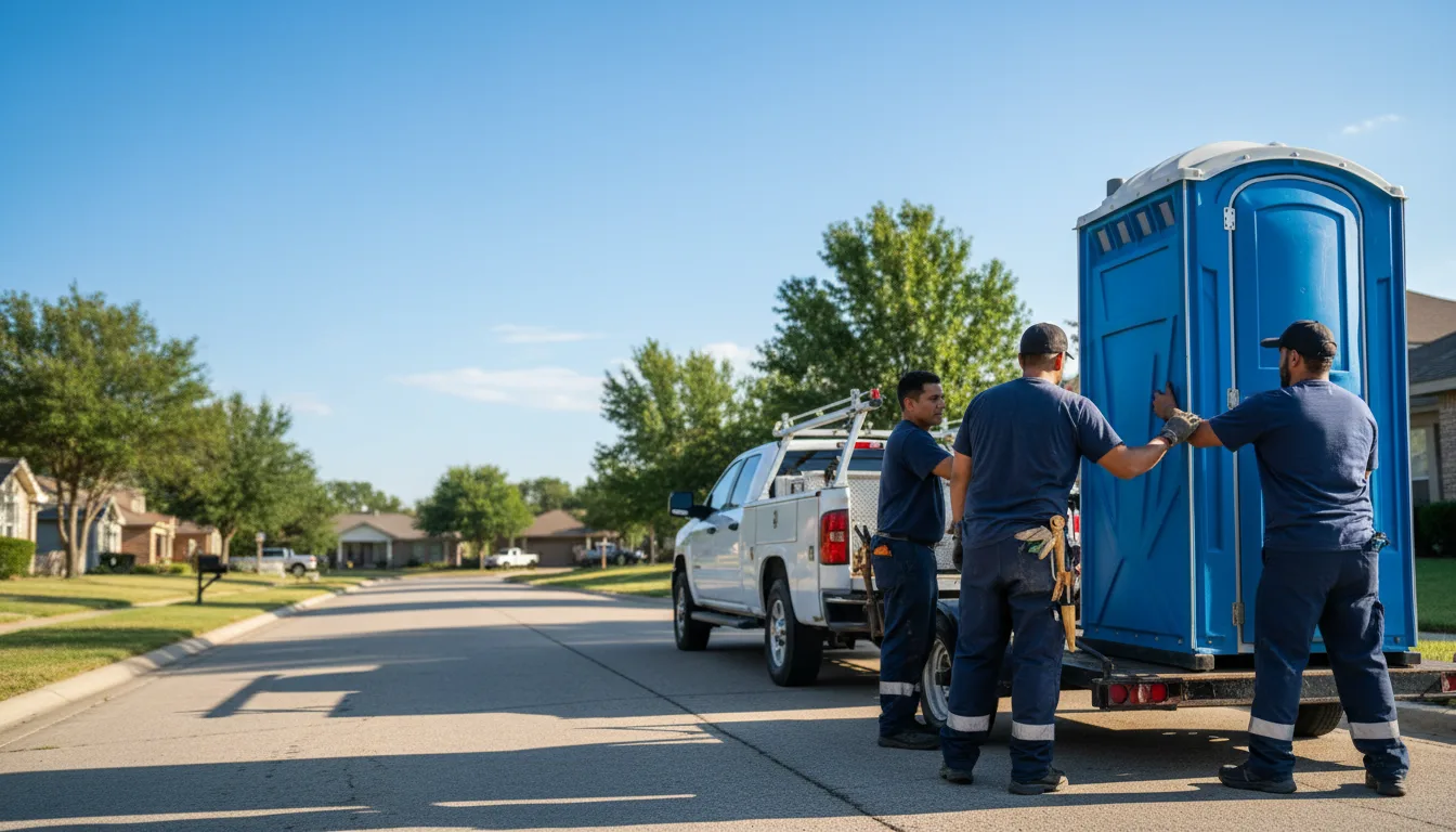 Portable Toilet Rental in Clarendon, TX near me
